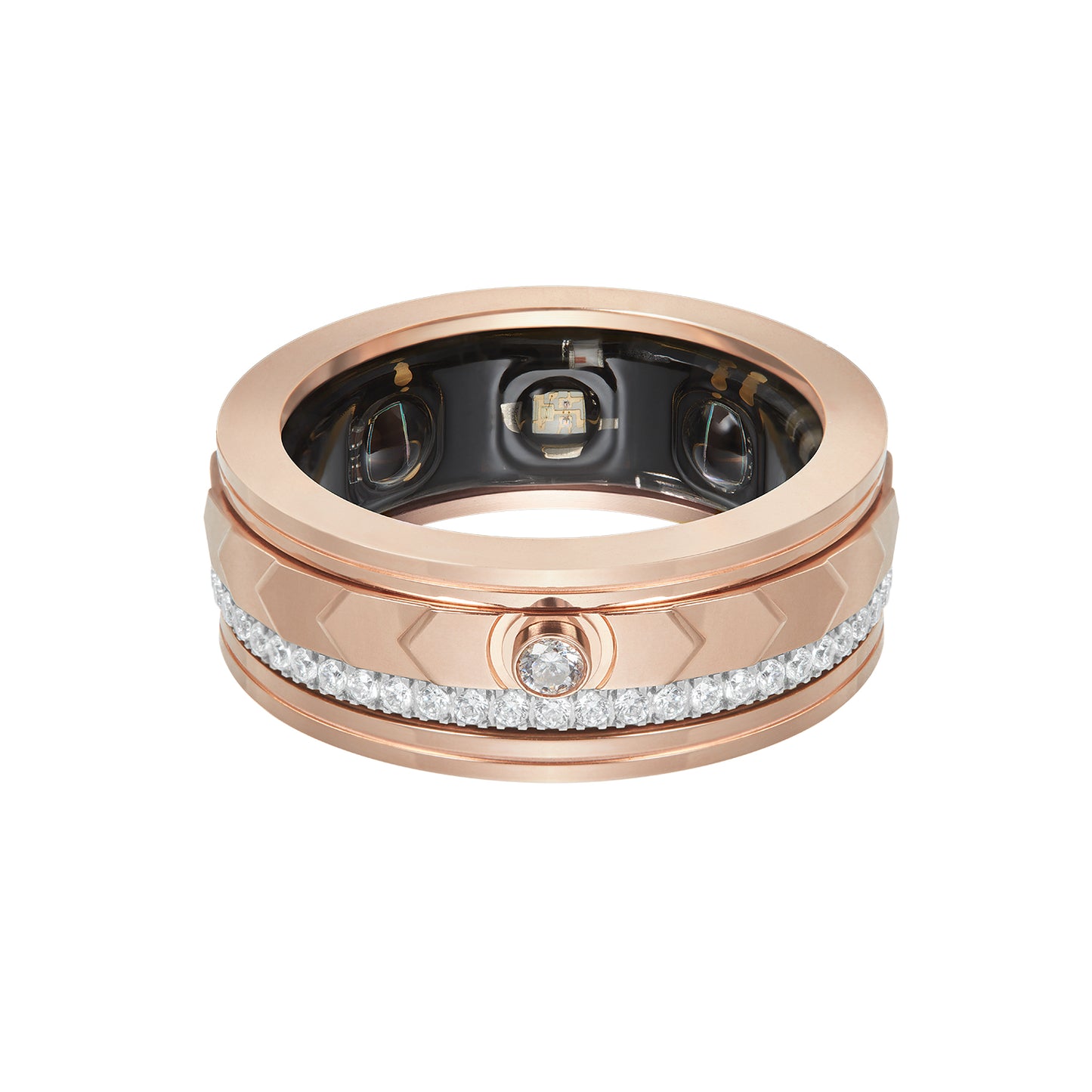 Vertu AI Diamond Ring – Floating Light