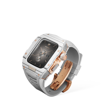 Metawatch White Gold Diamond Smartwatch