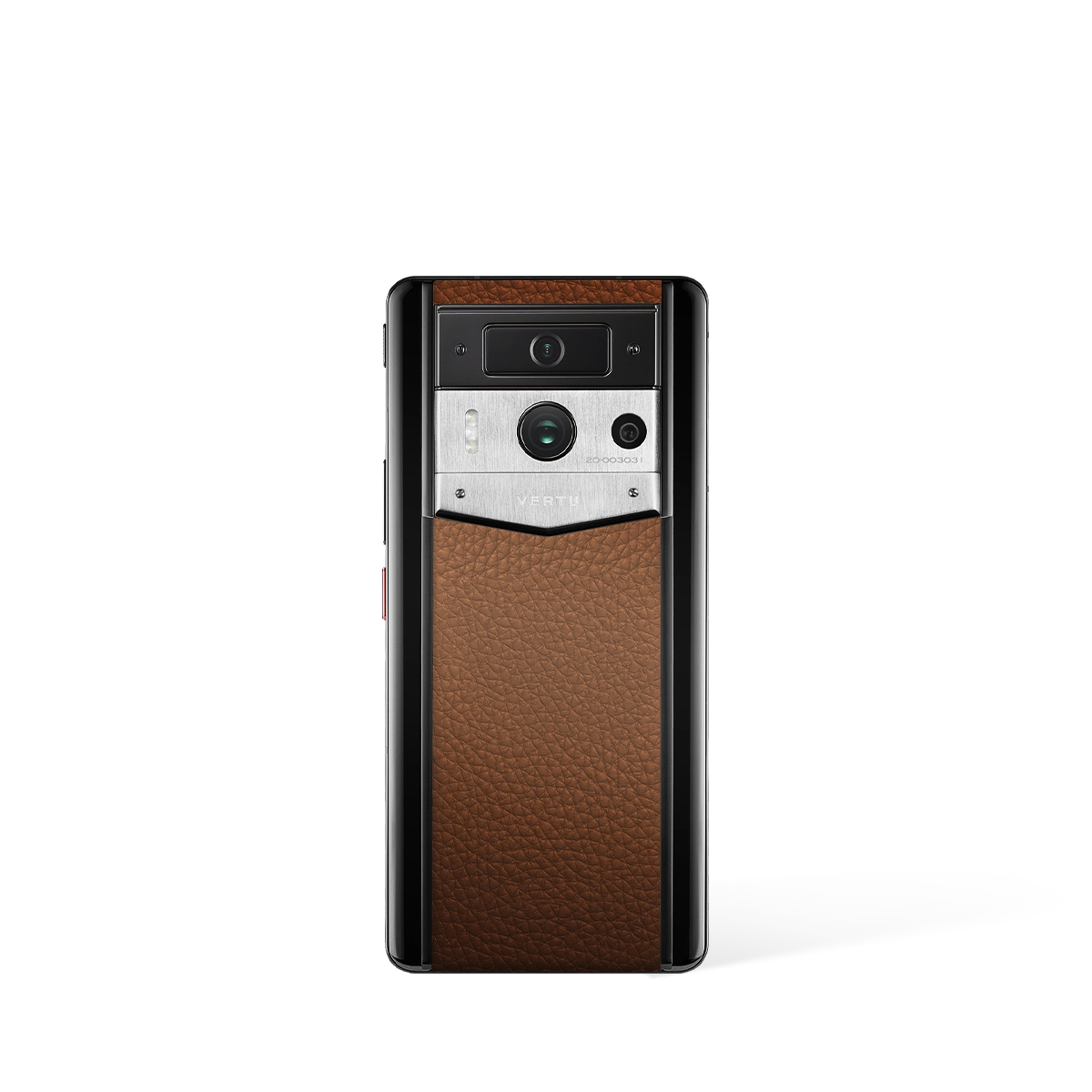 Metavertu Max Calfskin Black Ceramic Frame Silver Plate
