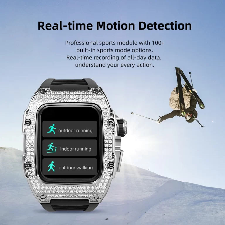 Metawatch Full Diamond Smartwatch – Blue Strap