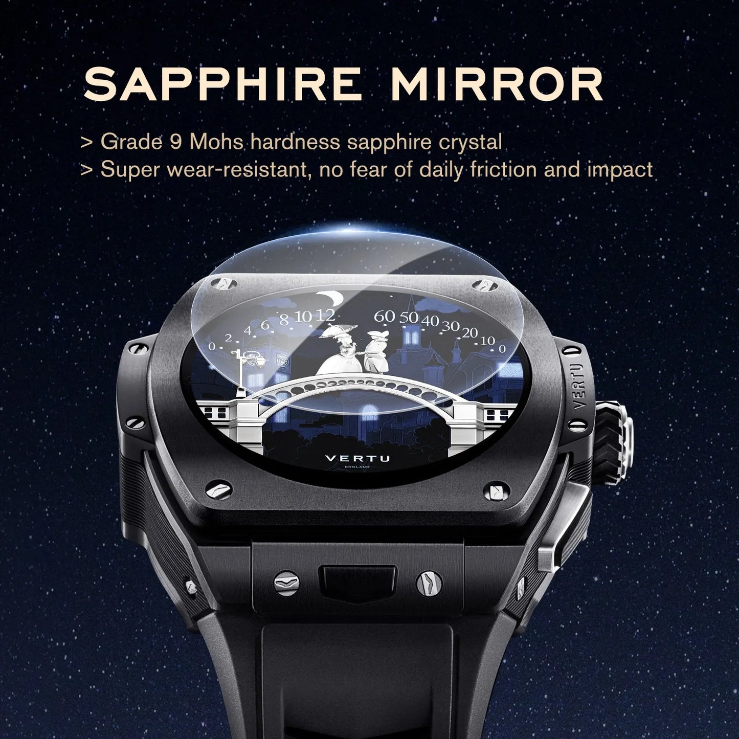 Vertu Grand Watch – Black Ceramic