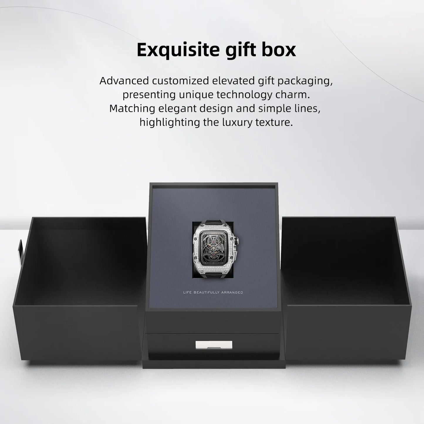 Metawatch Diamond Smartwatch – Black Strap