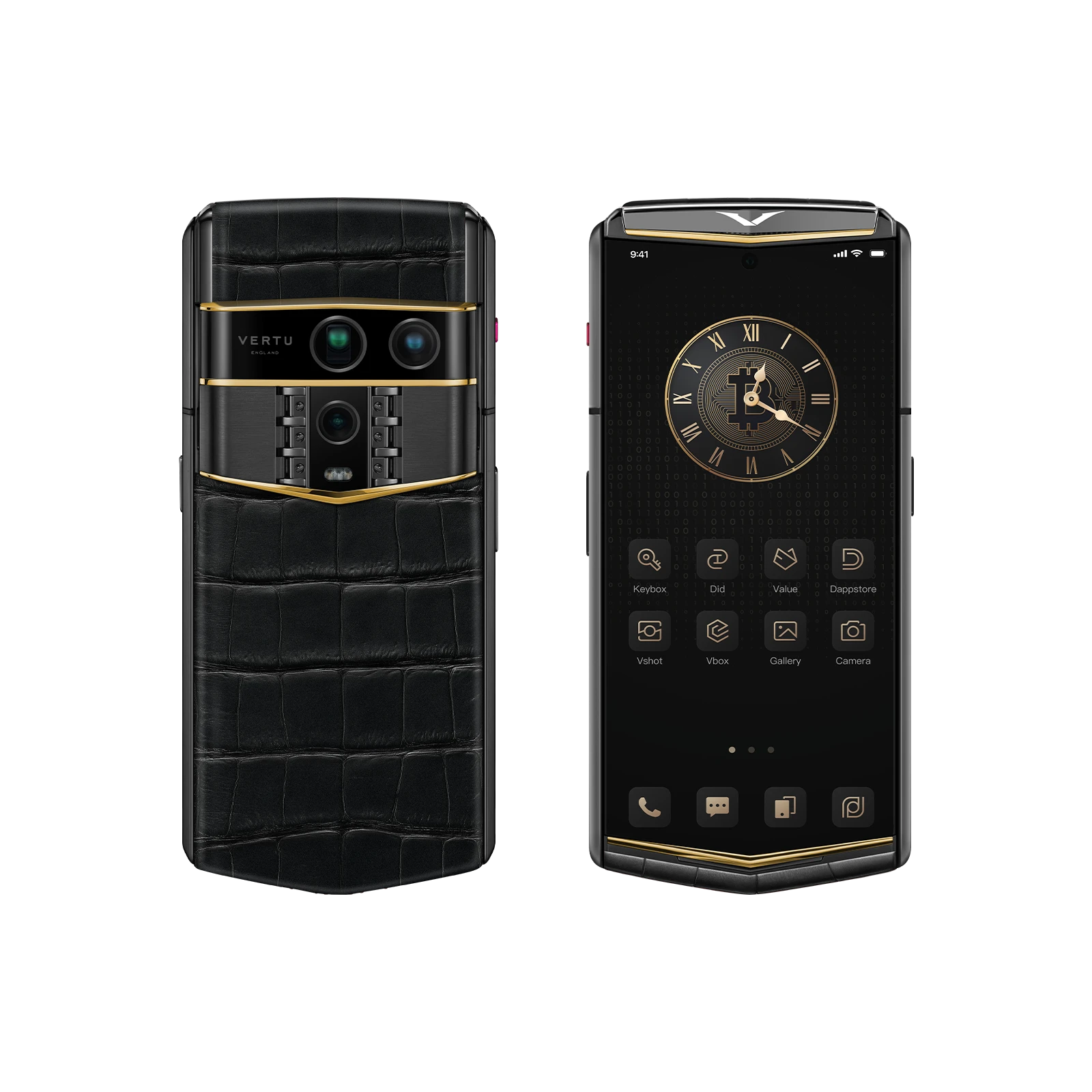 Agent Q Alligator Gold Accent