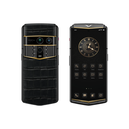 Agent Q Alligator Gold Accent