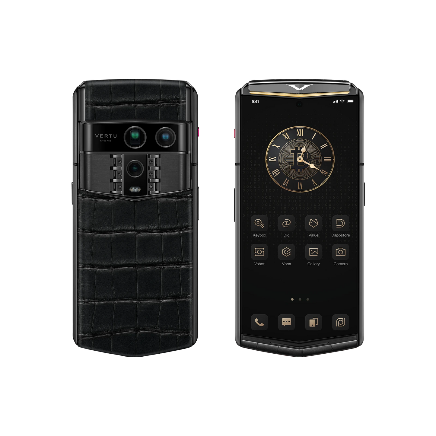 Agent Q Alligator Gold Accent