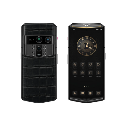 Agent Q Alligator Gold Accent