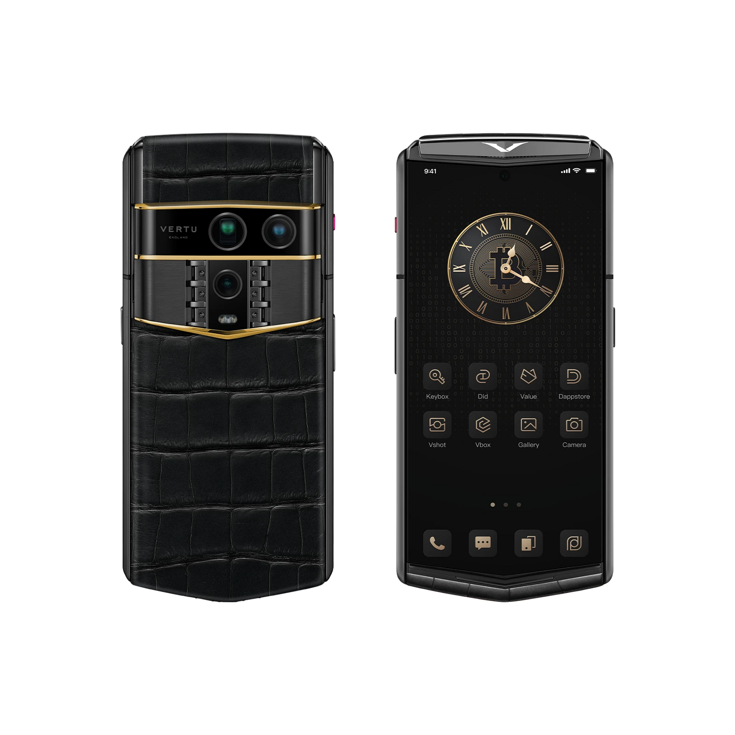 Agent Q Alligator Gold Accent