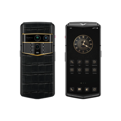 Agent Q Alligator Gold Accent