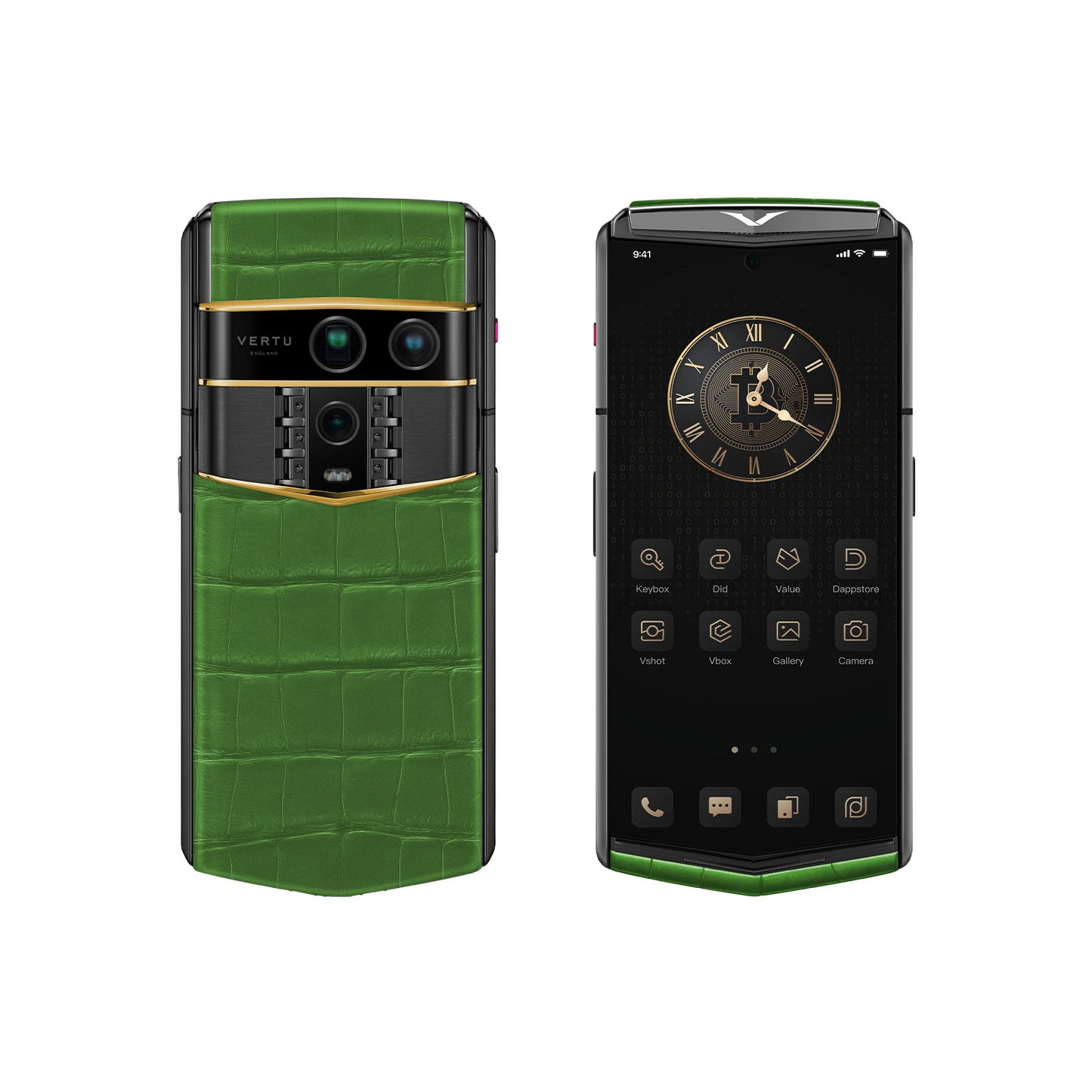 Agent Q Alligator Gold Accent