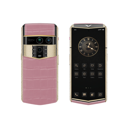 Agent Q Alligator Gold & Full Diamond