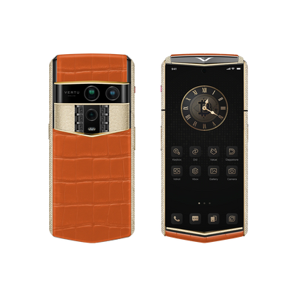 Agent Q Alligator Gold & Full Diamond