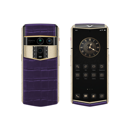 Agent Q Alligator Gold & Full Diamond