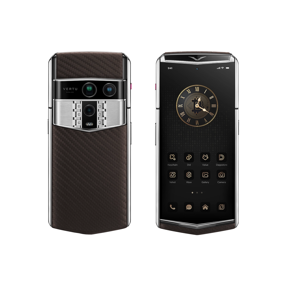 Agent Q Carbon-Pattern Calfskin