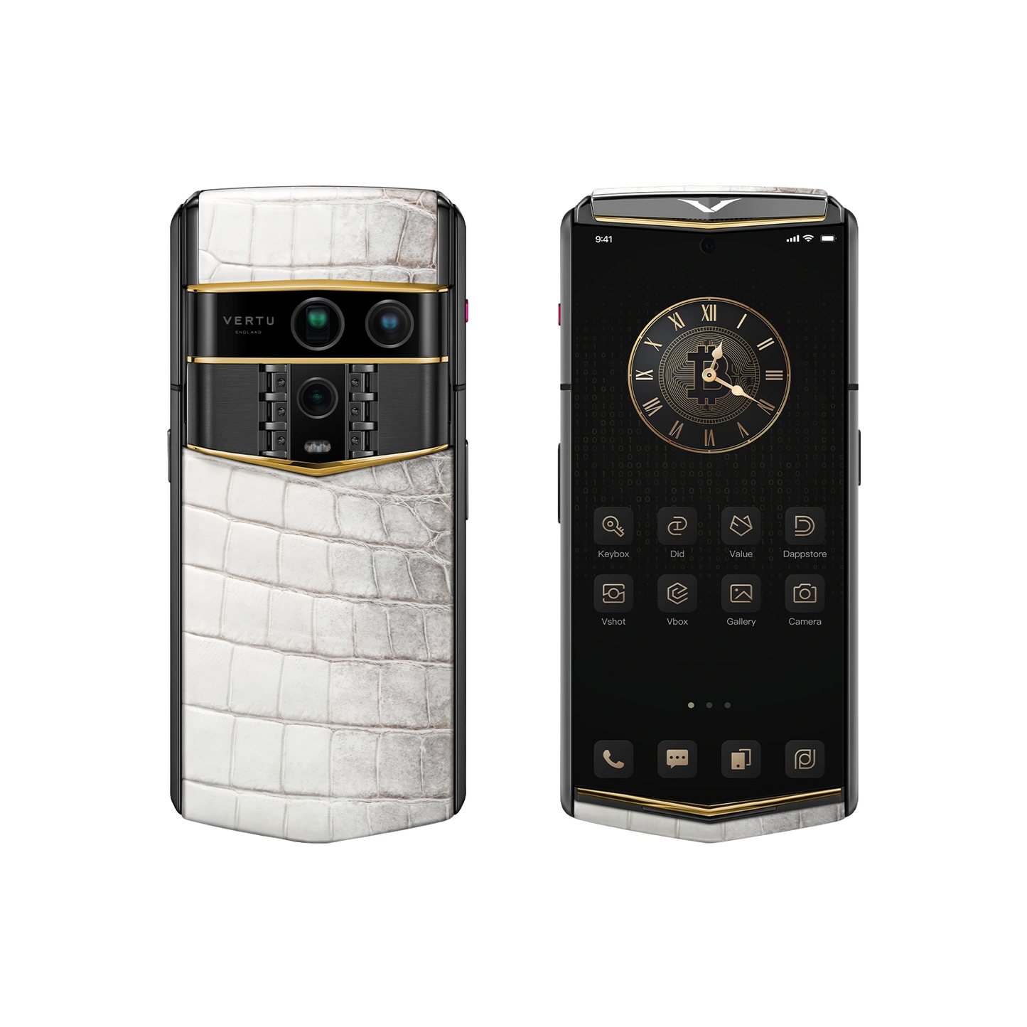 Agent Q Himalaya Alligator Gold & Diamond