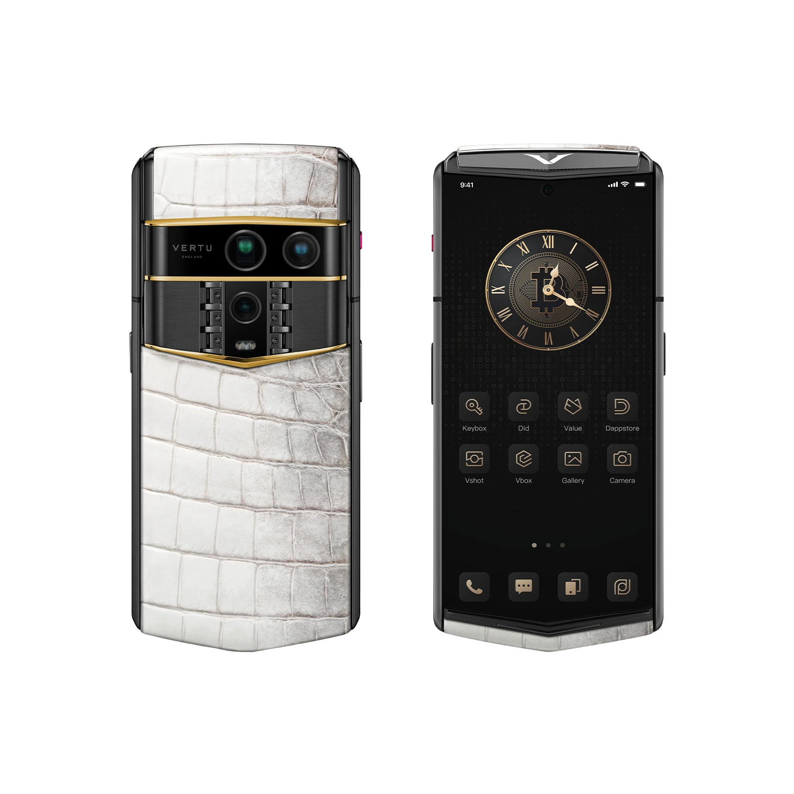 Agent Q Himalaya Alligator Gold & Diamond