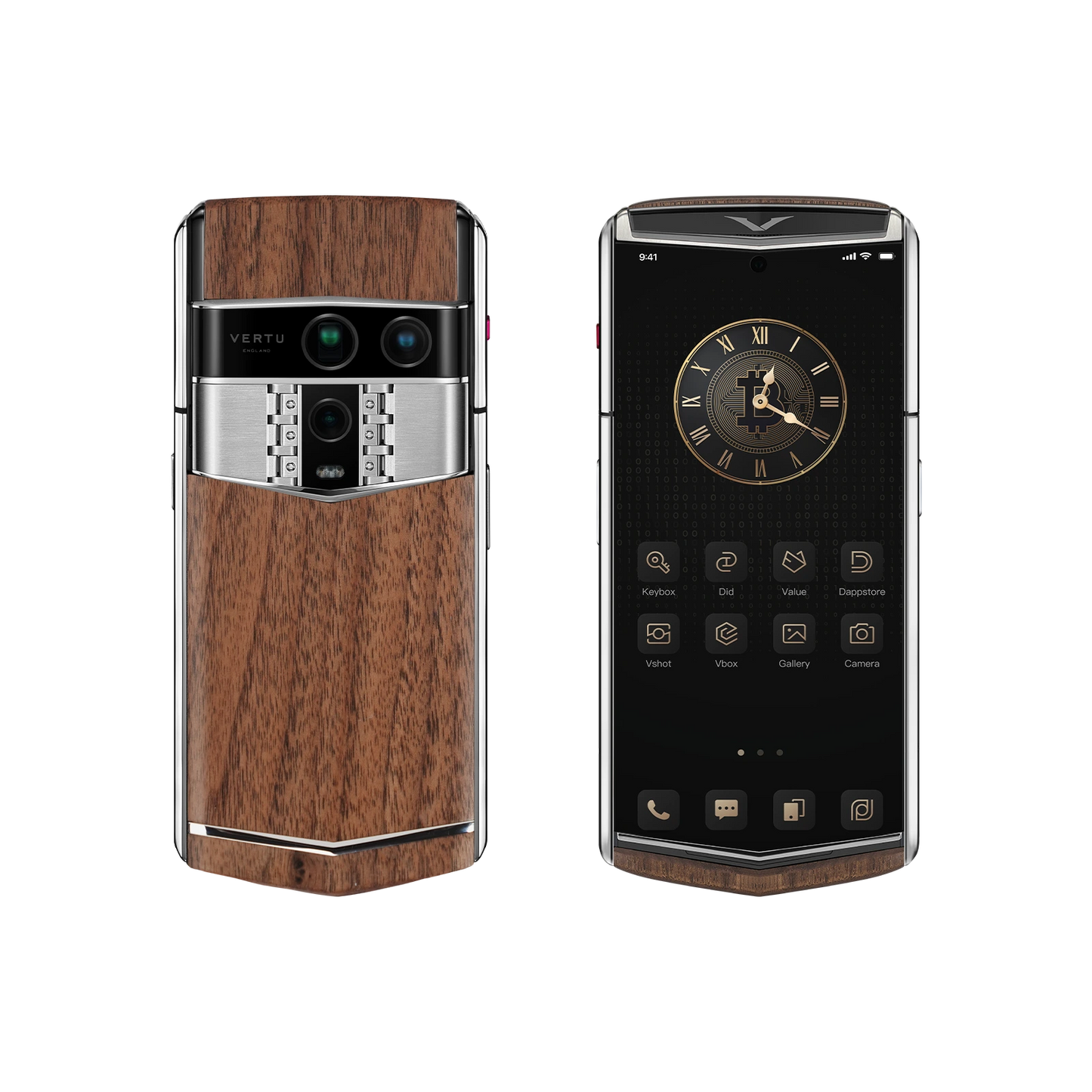 Agent Q Solid Walnut