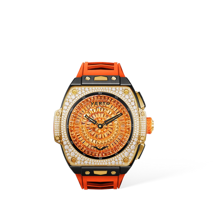 Vertu Grand Watch -Bespoke Gold – 18K Gold with Natual Diamonds