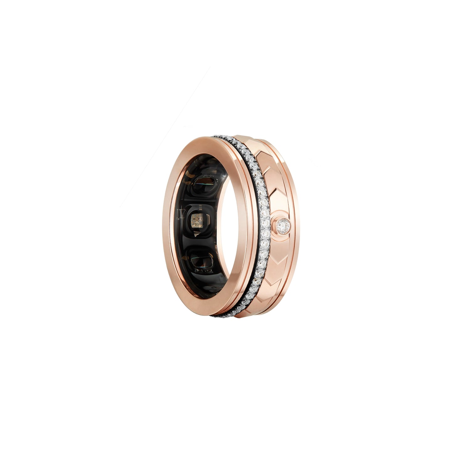 Vertu AI Diamond Ring – Floating Light