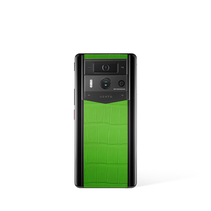 Metavertu Max Alligator Black Ceramic Frame Black Plate