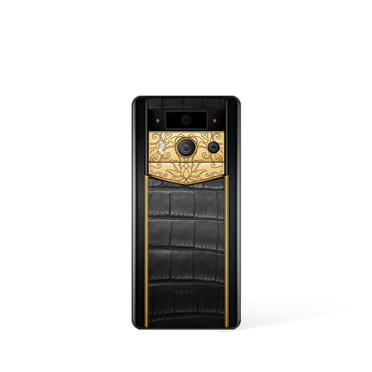 Metavertu Max Alligator Engraved Gold Plate