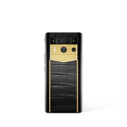 Metavertu Max Alligator Engraved Gold Plate
