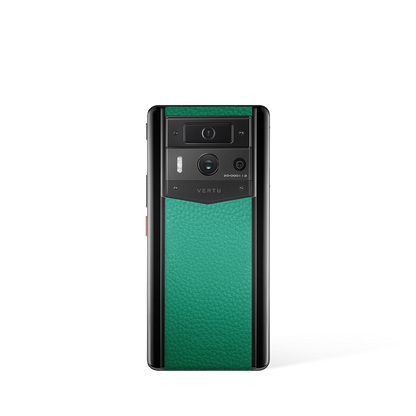 Metavertu Max Calfskin Black Ceramic Frame Black Plate