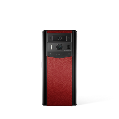 Metavertu Max Calfskin Black Ceramic Frame Black Plate